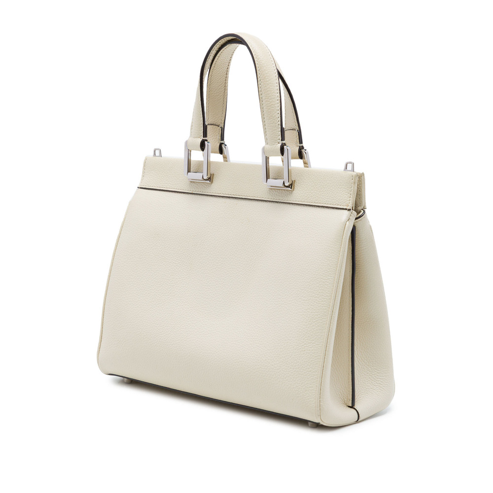 Pre-Loved Gucci Small Grained Calfskin Zumi Top Handle Bag - Picture 2 of 6